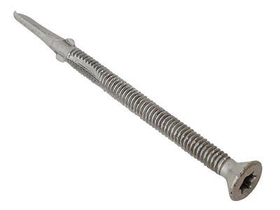 ForgeFix TechFast Timber to Steel CSK/Wing Screw No.3 Tip 5.5 x 50mm Box 100