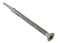 ForgeFix TechFast Timber to Steel CSK/Wing Screw No.3 Tip 5.5 x 110mm Box 50