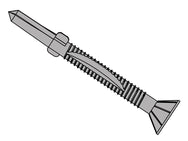 ForgeFix TechFast Timber to Steel CSK/Wing Screw No.5 Tip 5.5 x 135mm Box 50