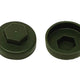 ForgeFix TechFast Cover Cap Olive Green 16mm (Pack 100)