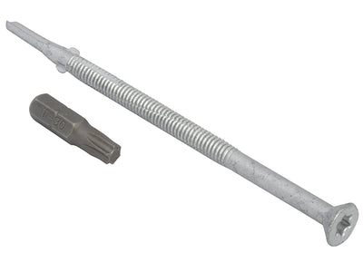 ForgeFix TechFast Roofing Screw Timber - Steel Heavy Section 5.5 x 109mm Pack 50