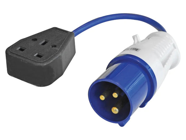 Faithfull Fly Lead 240V 3-Pin Plug to 240V 3-Pin Socket & 35cm Lead – – Now available at MTN Shop UK.