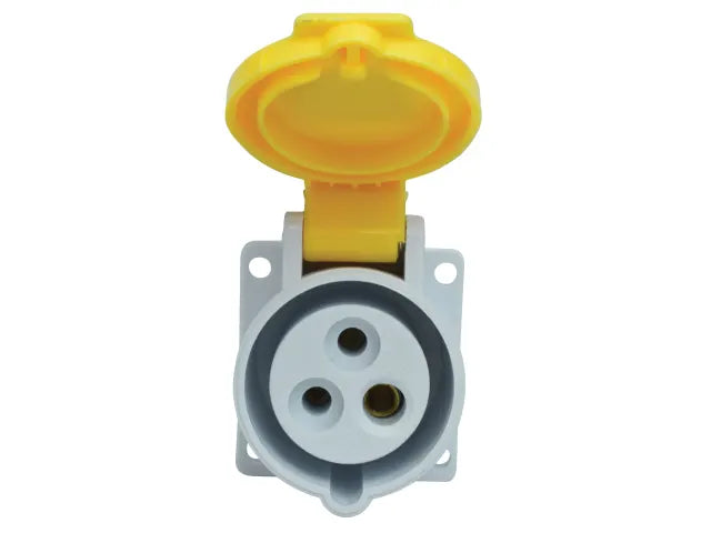 Faithfull IP44 Panel Socket 16A 110V – – Now available at MTN Shop UK. - imagen 2