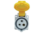 Faithfull IP44 Panel Socket 16A 110V – – Now available at MTN Shop UK. - imagen 2