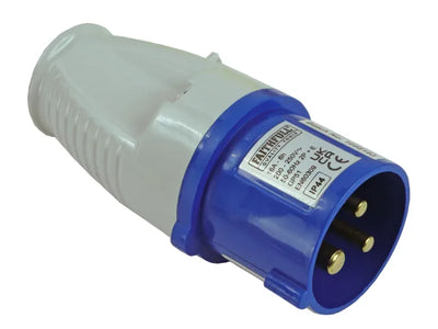 Faithfull Blue Replacement Plug 16A – – Now available at MTN Shop UK.