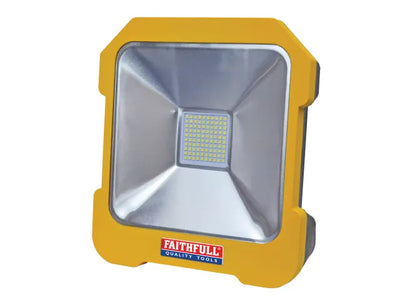 Faithfull SMD LED Task Light with Power Take Off 20W 110V – – Now available at MTN Shop UK.