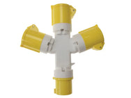 Faithfull 3-Way Splitter 110V – – Now available at MTN Shop UK.