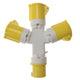 Faithfull 3-Way Splitter 110V