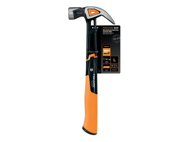 Fiskars IsoCore Curved Finishing Hammer 570g (20oz) – – Now available at MTN Shop UK. - imagen 3
