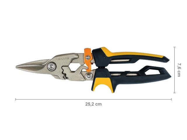 Fiskars PowerGear™ Aviation Snips Straight Cut 250mm (10in) – – Now available at MTN Shop UK. - imagen 4