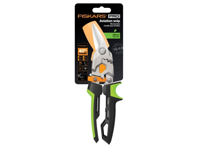 Fiskars PowerGear™ Aviation Snips Right Cut 250mm (10in) – – Now available at MTN Shop UK. - imagen 8