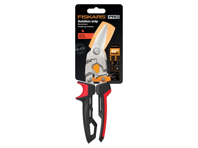Fiskars PowerGear™ Aviation Snips Left Cut 250mm (10in) – – Now available at MTN Shop UK. - imagen 7
