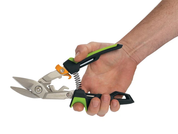 Fiskars PowerGear™ Aviation Snip Offset Right Cut 250mm (10in) – – Now available at MTN Shop UK.