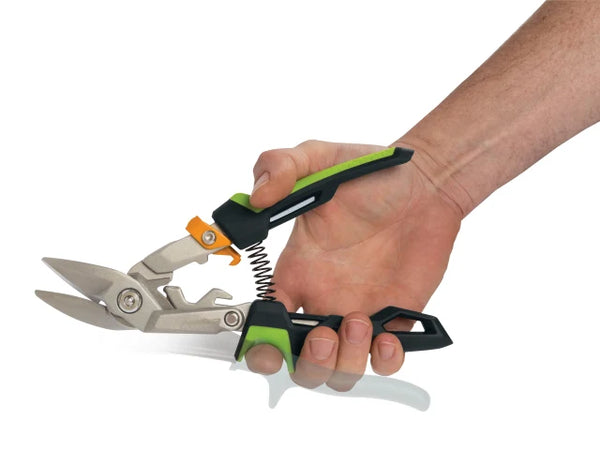Fiskars PowerGear™ Aviation Snip Offset Right Cut 250mm (10in) – – Now available at MTN Shop UK.