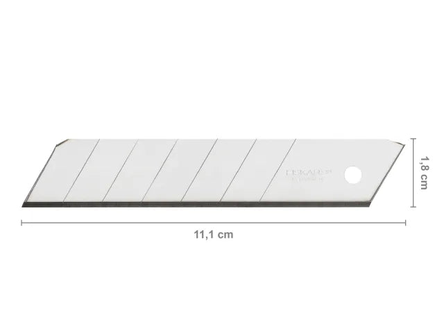 Fiskars CarbonMax Snap-off Knife Blade 18mm (5 Pack) – – Now available at MTN Shop UK. - imagen 2