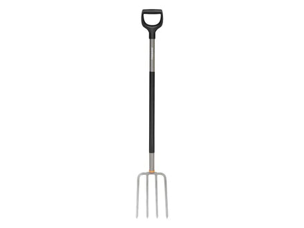 Fiskars Ergonomic Garden Fork Grey