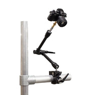 Doughty Pivot Arm G1150 — aluminium and mild steel articulating grip arm with 360° rotating toothed elbow joint and 16mm ball joint studs tapped for 1/4" and 3/8" UNC thread. - imagen 3