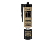 Geocel THE WORKS PRO Sealant & Adhesive Black 290ml – – Now available at MTN Shop UK.