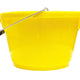 Red Gorilla B4 Shallow Bucket Yellow 10 litre