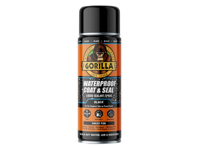 Gorilla Glue Waterproof Coat & Seal Spray Black 450ml – – Now available at MTN Shop UK.
