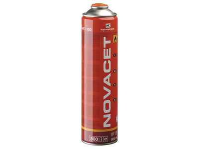 GYS (330gr gas) NOVACET Gas Cartridge 600ml