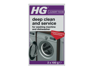 HG Deep Clean & Service for Washing Machines & Dishwashers 200g – – Now available at MTN Shop UK.