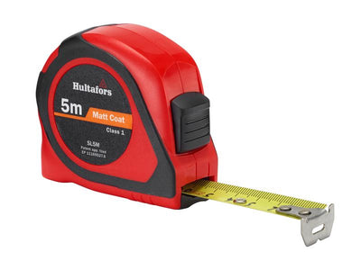 Hultafors  SL5M Short Steel Tape 5m (Width 19mm) (Metric only)