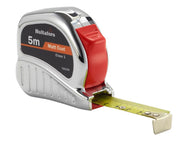 Hultafors  TM5M Chrome Tri-Matic Pocket Tape 5m (Width 19mm)