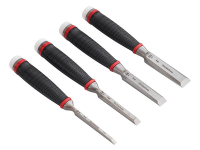 Hultafors  HDCS4 Heavy-Duty Chisel Set, 4 Piece (6-25mm)