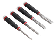Hultafors  HDCS4 Heavy-Duty Chisel Set, 4 Piece (12-32mm)