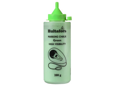 Hultafors  Chalk Line Chalk High-vis Green 200g