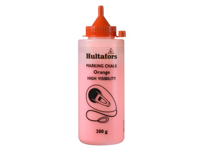 Hultafors  Chalk Line Chalk High-vis Orange 200g