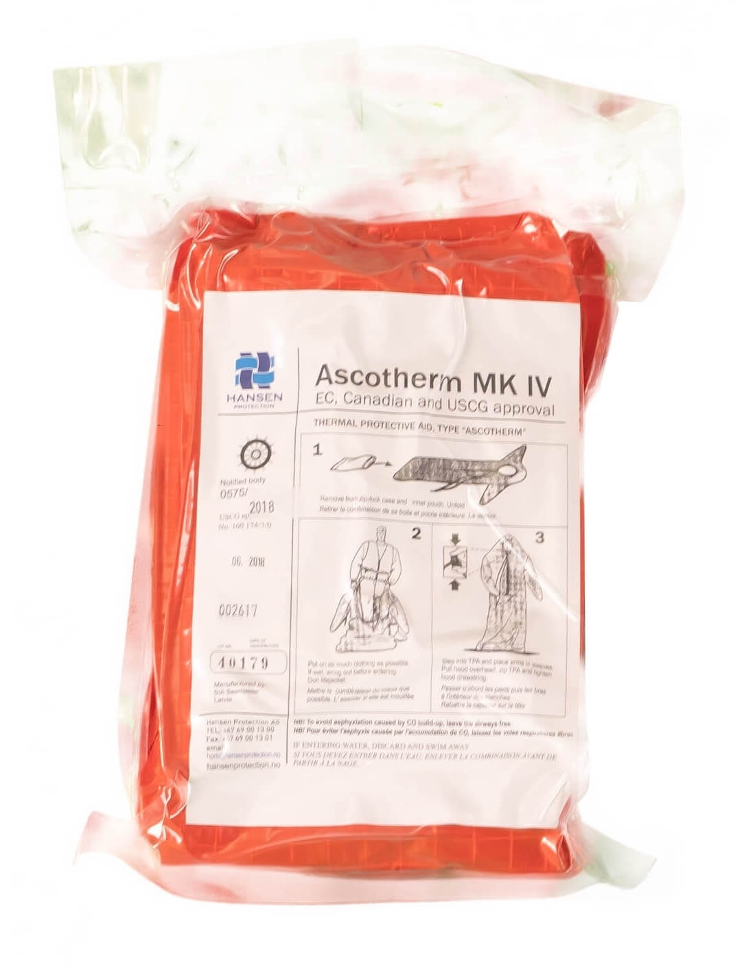 Hansen Protection Ascotherm MK IV 85603 50 pieces Thermal Protection Aids - imagen 2