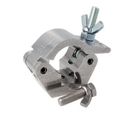 Doughty All Weather Hook Clamp - Heavy-duty silver aluminum truss clamp with bolt. - imagen 6
