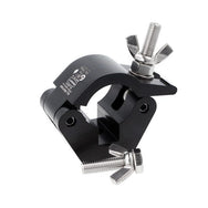 Doughty All Weather Hook Clamp - Black steel pipe clamp with adjustable wing nut. - imagen 2