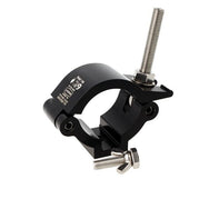 Doughty All Weather Mammoth Hook Clamp - Black aluminum adjustable lighting clamp with bolt.
