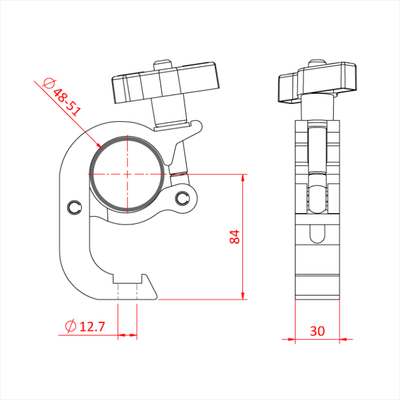 Doughty All Weather Trigger Clamp – second image