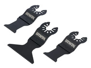 IRWIN® IW1017110 Oscillating Blade Set, 3 Piece – – Now available at MTN Shop UK.