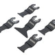 IRWIN® IW1017111 Oscillating Blade Set, 5 Piece
