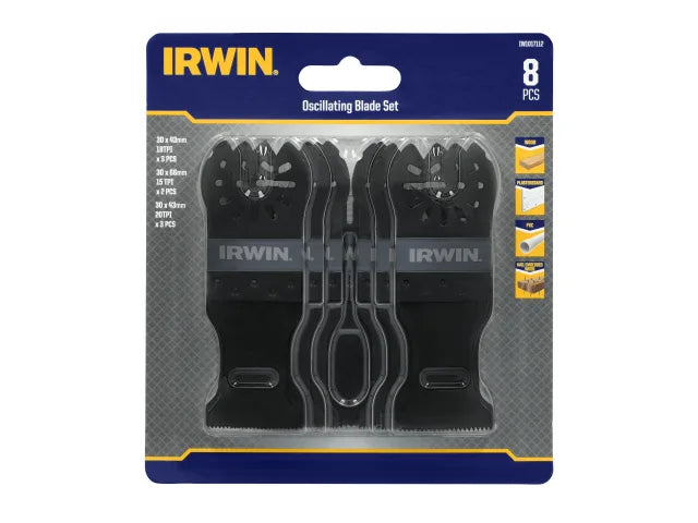 IRWIN® IW1017112 Oscillating Blade Set, 8 Piece – – Now available at MTN Shop UK. - imagen 3