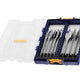 IRWIN® Blue Groove 4X Flat Bit Set, 8 Piece
