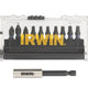 IRWIN® Impact Pro Performance Screwdriver Bit Set, 10 Piece