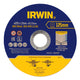 IRWIN® Metal Cutting Disc 125 x 1.2 x 22.2mm Tin of 10