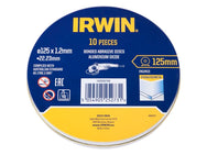 IRWIN® Metal Cutting Disc 125 x 1.2 x 22.2mm Tin of 10 – – Now available at MTN Shop UK. - imagen 2