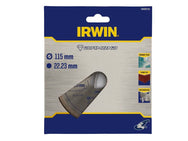 IRWIN® Continuous Rim Diamond Blade 115 x 22.23mm – – Now available at MTN Shop UK. - imagen 2