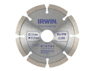IRWIN® Segmented Diamond Blade 115 x 22.23mm – – Now available at MTN Shop UK.