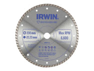 IRWIN® Diamond Blade 230 x 22.23mm – – Now available at MTN Shop UK.