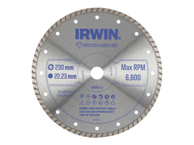 IRWIN® Diamond Blade 230 x 22.23mm – – Now available at MTN Shop UK.
