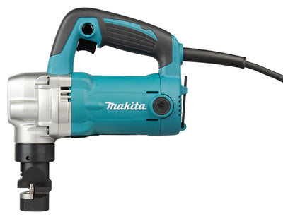 Makita - Makita JN3201J 3.2mm Nibbler 710W 110V - Makita electric metal shear, ergonomic handle, teal and black.