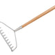 Kent & Stowe Stainless Steel Garden Life Soil Rake, FSC®